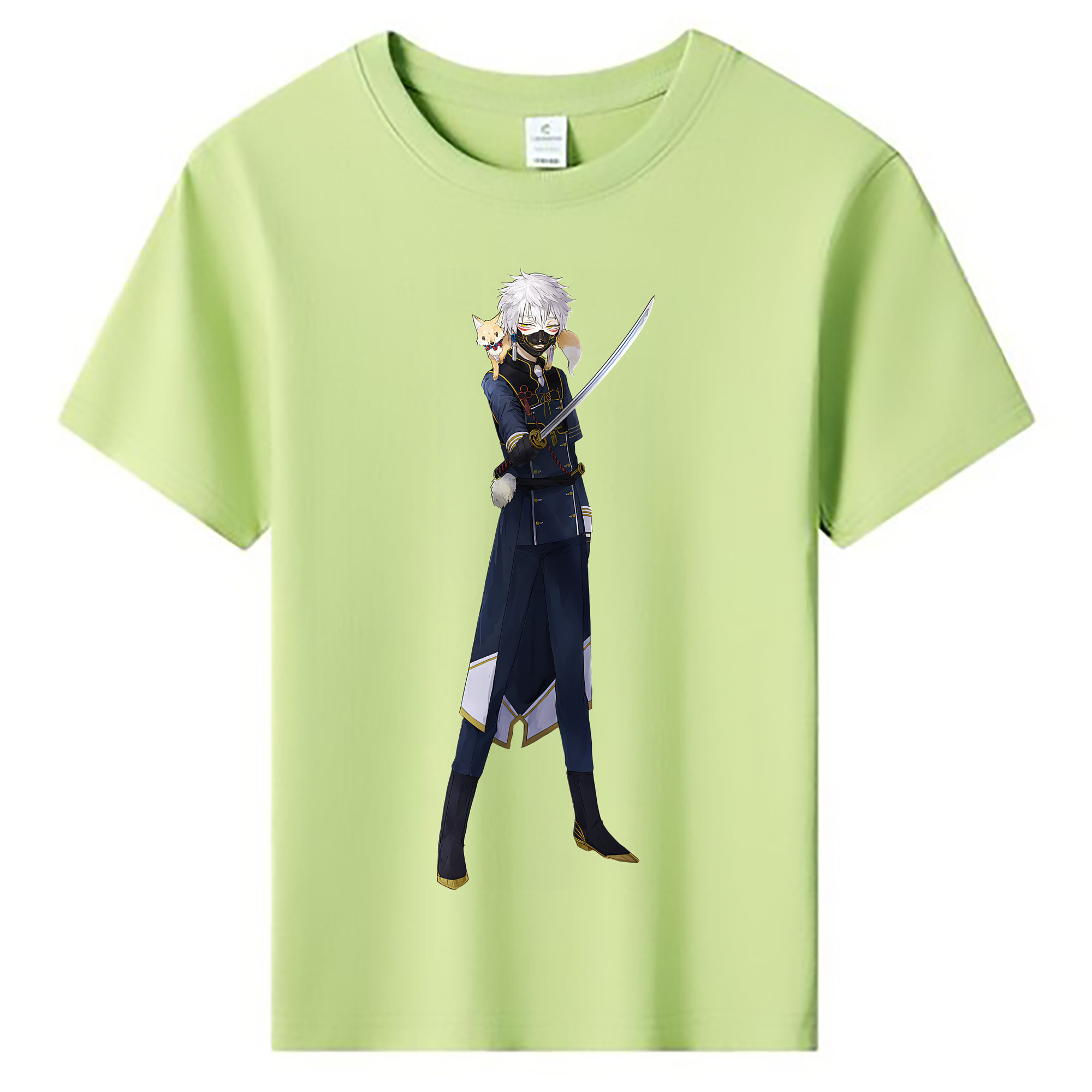 （画像用） 刀剣乱舞 Touken Ranbu 綿100％キッズTシャツ（フロントプリント）